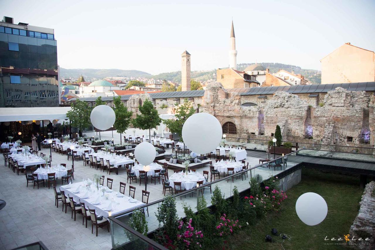 Hotel Europe Sarajevo Luaran gambar Terrace of the Museum of the City of Sarajevo