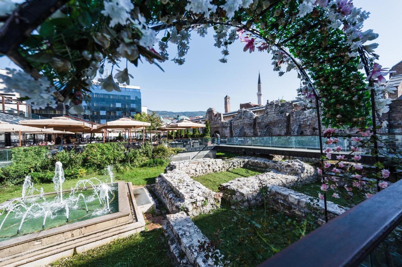 Hotel Europe Sarajevo Luaran gambar The Roman ruins of the forum